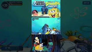 CLEAN UP A PINEAPPLE UNDER THE SEA - SpongeBob SquarePants Power Wash Simulator