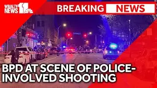 BPD at scene of police-involved shooting in West Baltimore