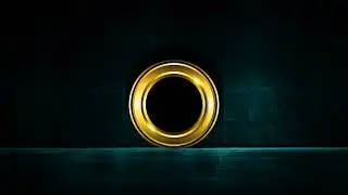 4K intro logo empty text with shatter effect green screen background I free template intro logo