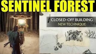 Ghost of yotei - how to get inside closed off building (sentinel forest) | puzzle guide