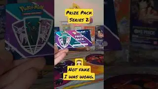 Play! Pokemon Prize Pack Series Two Rip, I Was Wrong. They're Very Much Real! Miscut Energy! #arceus