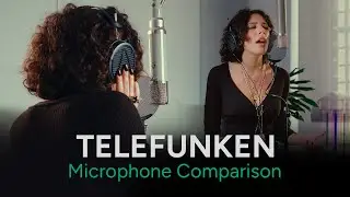 Telefunken Microphones Comparison |  Raw Recordings + Mixed Versions