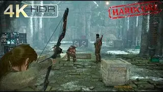RISE OF THE TOMB RAIDER, Tower courtyard base camp, Fighting Your Way to the Acropolis Tower