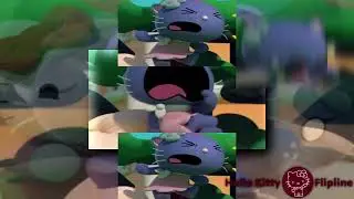 YTPMV Hello Kitty Super Style Frido being hungry for a giant cupcake Scan