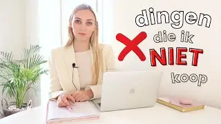 DINGEN DIE IK NIET MEER KOOP | GELD BESPAREN in 2021 | Julia Verbij