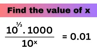 An exponential equation problem for math nerds