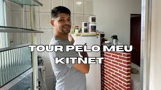 Tour pela  kitnet🏡✨