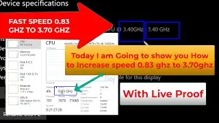 how to increase speed of #computer  and #laptop, easy #settings faster computer, and increase Ghz
