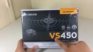 Corsair VS450 Power Supply Unboxing And Review