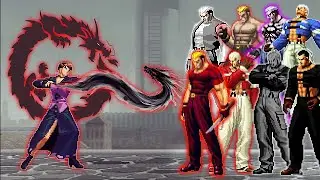 [Mugen KOF] Vice and Yashiro Nanakase, Ryuji Yamazaki's Craziest Infinite Combos