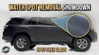 GLASS SPOT REMOVAL: What Works Best? | How To Remove Hard Water Spots From Glass