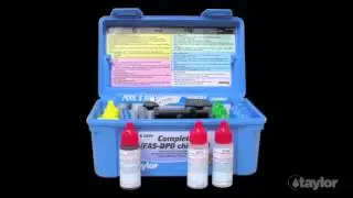 Taylor Complete Chlorine Pool & Spa Water Test Kit FAS-DPD K-2006