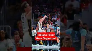 Indiana Fever Players Were Very Organized!