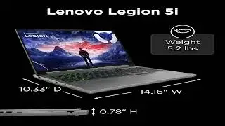 Best Deal: Lenovo Legion 5i Gaming Laptop | NVIDIA GeForce RTX 4070 8G - 16&rdquo; WQXGA Display