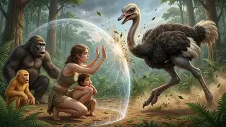Life 3.2 Million Years Ago | The Invisible Shield That Saved a Child From a Giant Ostrich