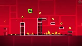 Im Playing Geometry Dash!