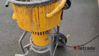 Baron M80 Bruksblandare betong blandare / concrete mixer finns p&aring; auktion hos Retrade.eu