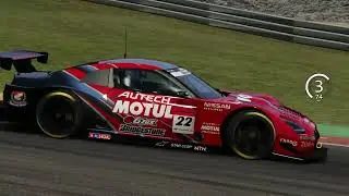 2008 SuperGT Nissan GT-R GT500   2.24.8  on logitech gamead