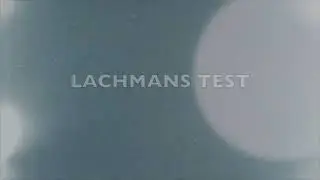 Lachmans  Test