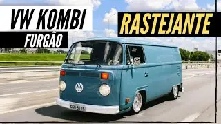 VW KOMBI FURGÃO DE TRAMPO a 180 km por hora !!