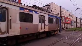 3 CNR's e 1 Hyundai Rotem na PN de São João de Meriti (Paradores Central e Belford Roxo)