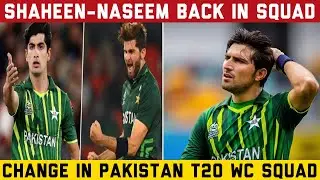 Big Changes In Pak T20 World Cup Squad, Shaheen Afridi, Naseem Shah Back