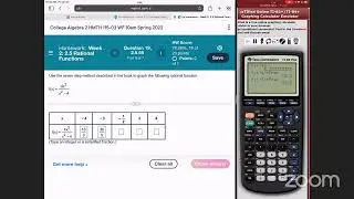 2.5 Rational Functions Homework Session (cont) College Algebra 2 10am Spring 2022