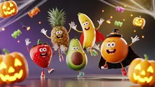 Baby Sensory Fun: Dancing Fruits Bright Colors for Babies!
