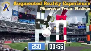 Augmented Reality Experience Takes Over Minnesota Twins' Target Field For Live Multi-Player AR Games