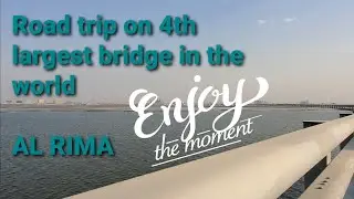 Longest bridge above sea in kuwait | 4th longest bridge in the world | Road trip 2020
