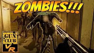 I Became A Zombie Hunter In GUN CLUB VR!