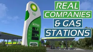 [ ETS 2 1.53 ] 🔹REAL COMPANIES & GAS STATIONS🔹