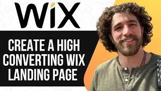 HOW TO CREATE A HIGH CONVERTING WIX LANDING PAGE 2025 (SIMPLE GUIDE)