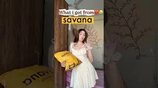 What I got from Savana❤️😭 #trending #ytshorts #savana #review #tryonhaul #haul #whatiordered