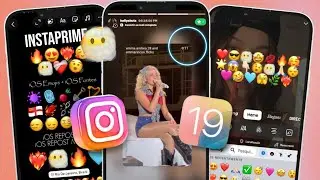 INSTAPRIME IOS ATUALIZADO 2025 INSTAGRAM estilo IPHONE 💕 EMOJIS IOS + FONTES + NOVO REPOST REELS IOS