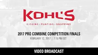2017 Kohl's Pro Combine | Full Video Broadcast | NFL Draft Eligible Athletes