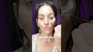 Viral Halloween Makeup Tutorial 2025  | Easy Scary Glam Look for Beginners #halloweenmakeup #shorts
