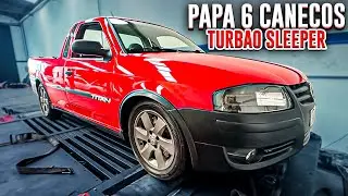 ACELERANDO MINHA NOVA SAVEIRO TURBINADA! *projeto novo no canal* 🚀