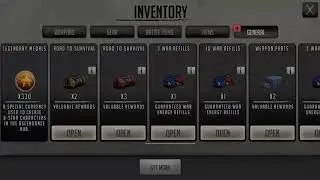TWD RTD OPENING DUAL TOURNEY REWARDS