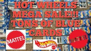 HOT WHEELS MEGA SALE!!! OLD BLUE CARDS..LOTS OF COOL STUFF. MORE TO COME...STAY TUNED!!!