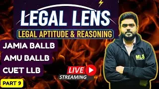 Legal Lens | Must-Know Legal Questions for CLAT, AILET, OLET, CUET, Jamia & AMU BALLB 2026 Part 9
