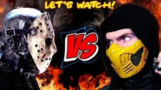 Scorpion & Sub Zero React: Scorpion VS Jason Voorhees! | MKX PARODY!