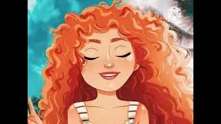 Princess Merida Brave 2012 Bikini is Hungry Short