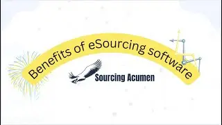 Benefits of eSourcing platform over manual or traditional sourcing
