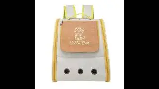 Cat Bag Pet Bag Carrying Convenient Backpack Portable Breathable Cat Dog Pet Supplies