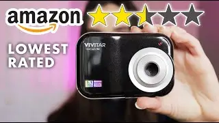 I Bought The WORST RATED Camera For A Photoshoot...*TERRIBLE*
