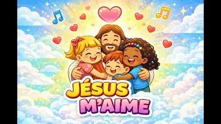 J&Eacute;SUS M&rsquo;AIME | Chanson de louange pour enfants | Louange joyeuse anim&eacute;e