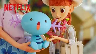 Welcome to Pok&eacute;mon Resort | Pok&eacute;mon Concierge | Clip | Netflix Anime