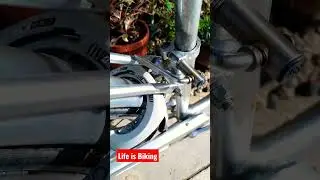 Bridgestone Utility Bike features Pt. 3 #bridgestone #utilitybike #biking