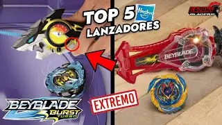Top 5 Lanzadores MÁS PODEROSOS En BEYBLADE BURST de HASBRO!